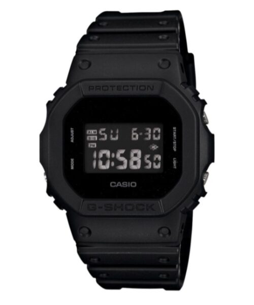 Men G-Shock DW-5600BB-1DR  Blackout Edition – Digital Dial Power Watch G363