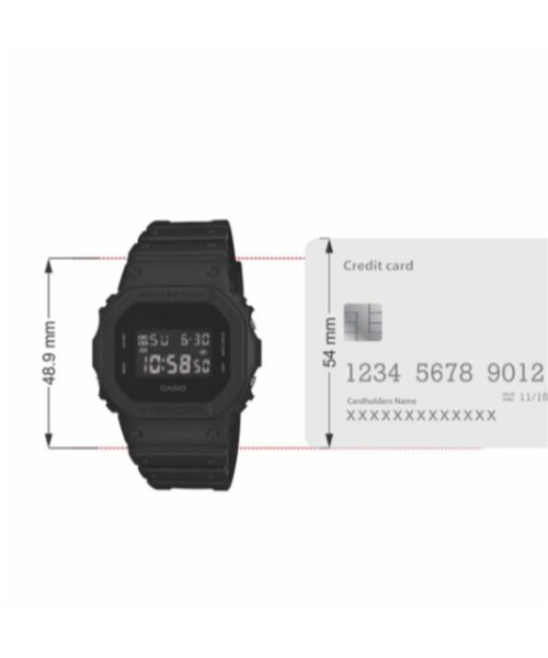 Men G-Shock DW-5600BB-1DR  Blackout Edition – Digital Dial Power Watch G363 - Image 4