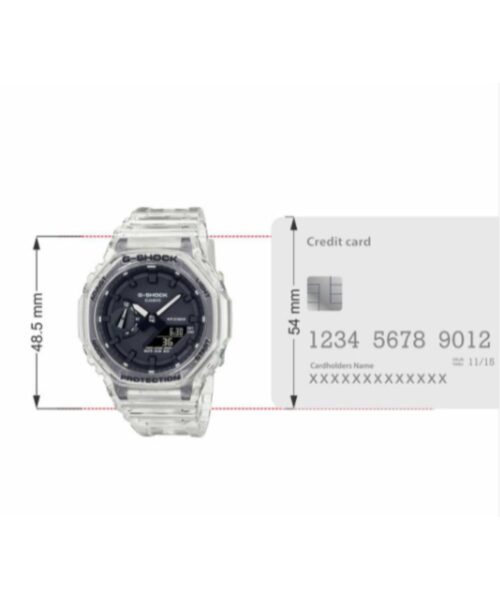 G-Shock GA-2100SKE: Bold & Transparent Elegance Watch for Men - Image 6