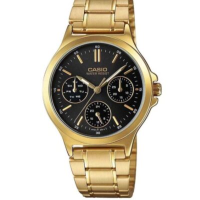 Women Eternal Glow Gold & Black Analogue Watch A1914